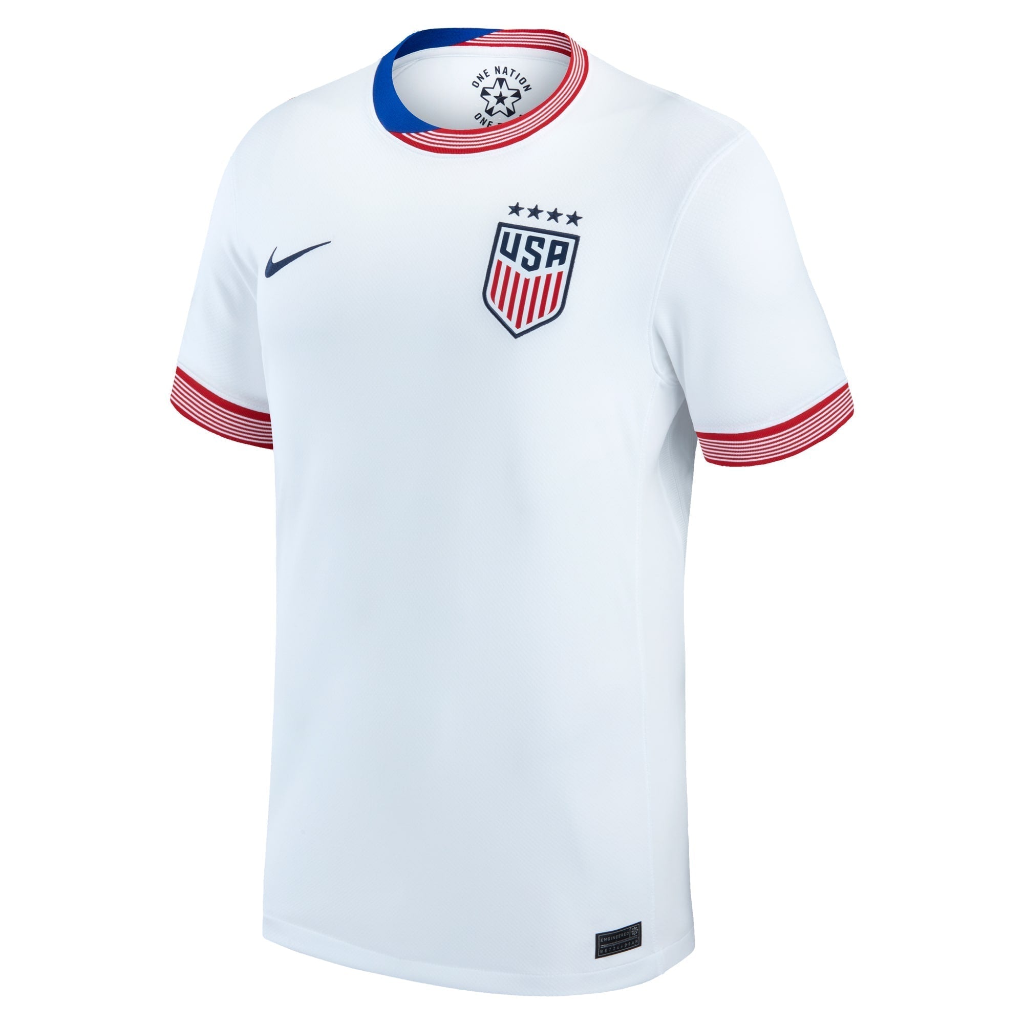 USWNT Nike 2024 Home Stadium Authentic T-shirt – White