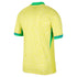 Brazil National Team Nike 2024 Home Stadium Authentic T-shirt – Yellow