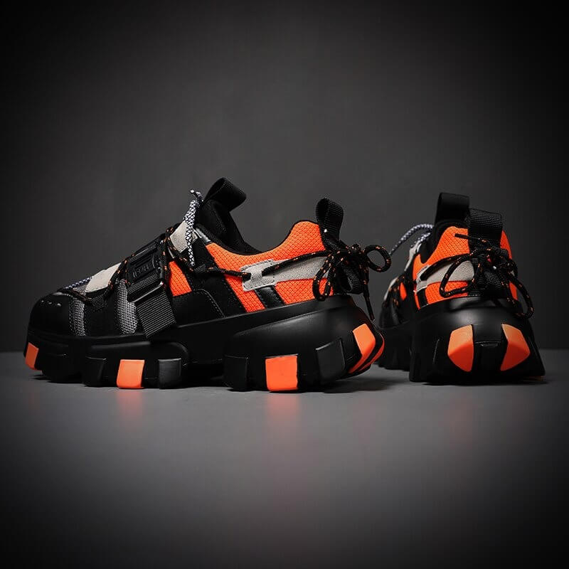 Personality Couple Casual Shoes Outdoor Non Slip Man Sneakers High Quality Hot Sale Breathable Rubber Sole Mixed Color Design