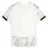 Puma Portugal 2025 Away Jersey white soccer shirt with abstract green and red patterns on sleeves and lower back