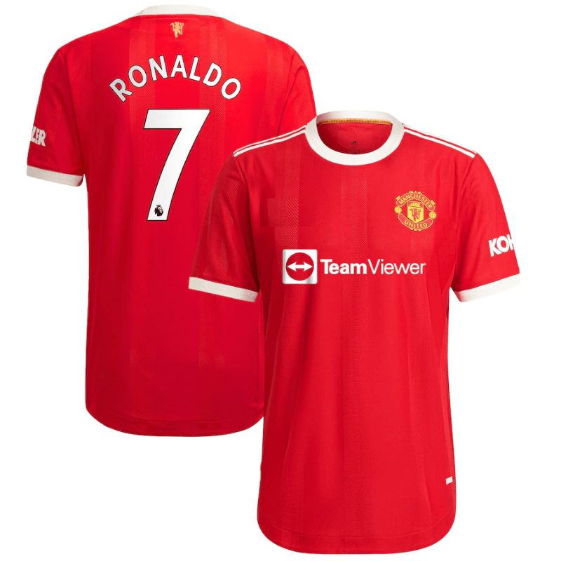 Manchester United Jersey Pro Official2021-22 - KIDS - Ronaldo 7 printing - - Jersey Teams World