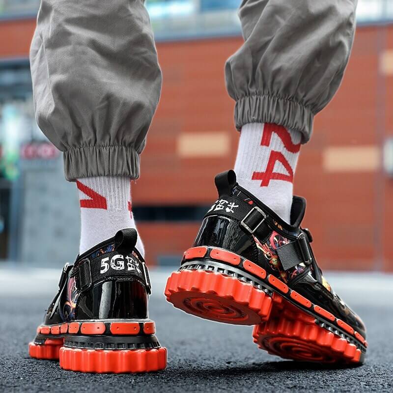 TUINANLE Platform Sneakers Women Gold 2020 Men Chunky Sneakers Fashion Shoes Black Wedge Men Breathable Running Colorful Sneaker