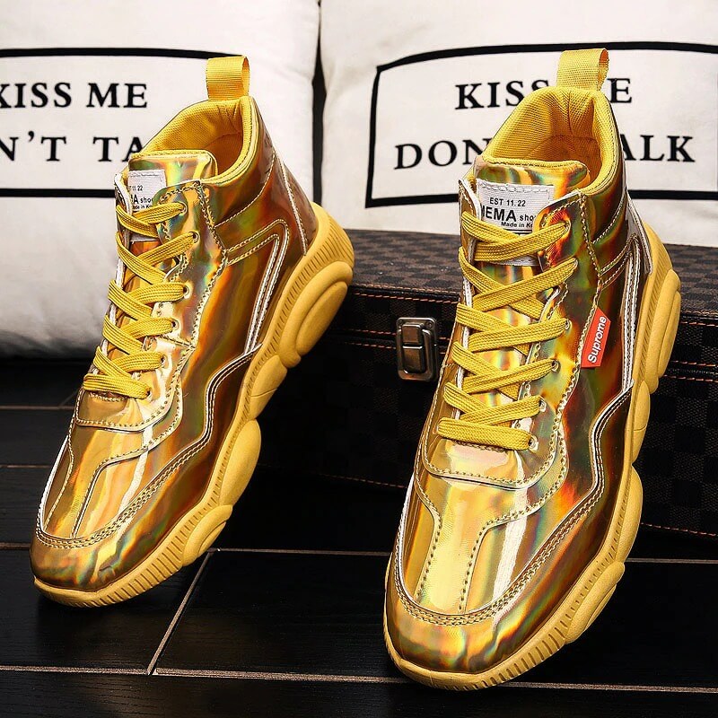 men nevada gold leather shoe – luxurious craftsmanship and modern style | nevada™ - Nevada Shoe