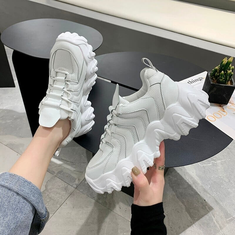 Symphony Shoes Woman ERNESTNM Bling Women Sneakers Tenis Feminino Comfortable Breathable Thick Sole Casual High Quality Shoes